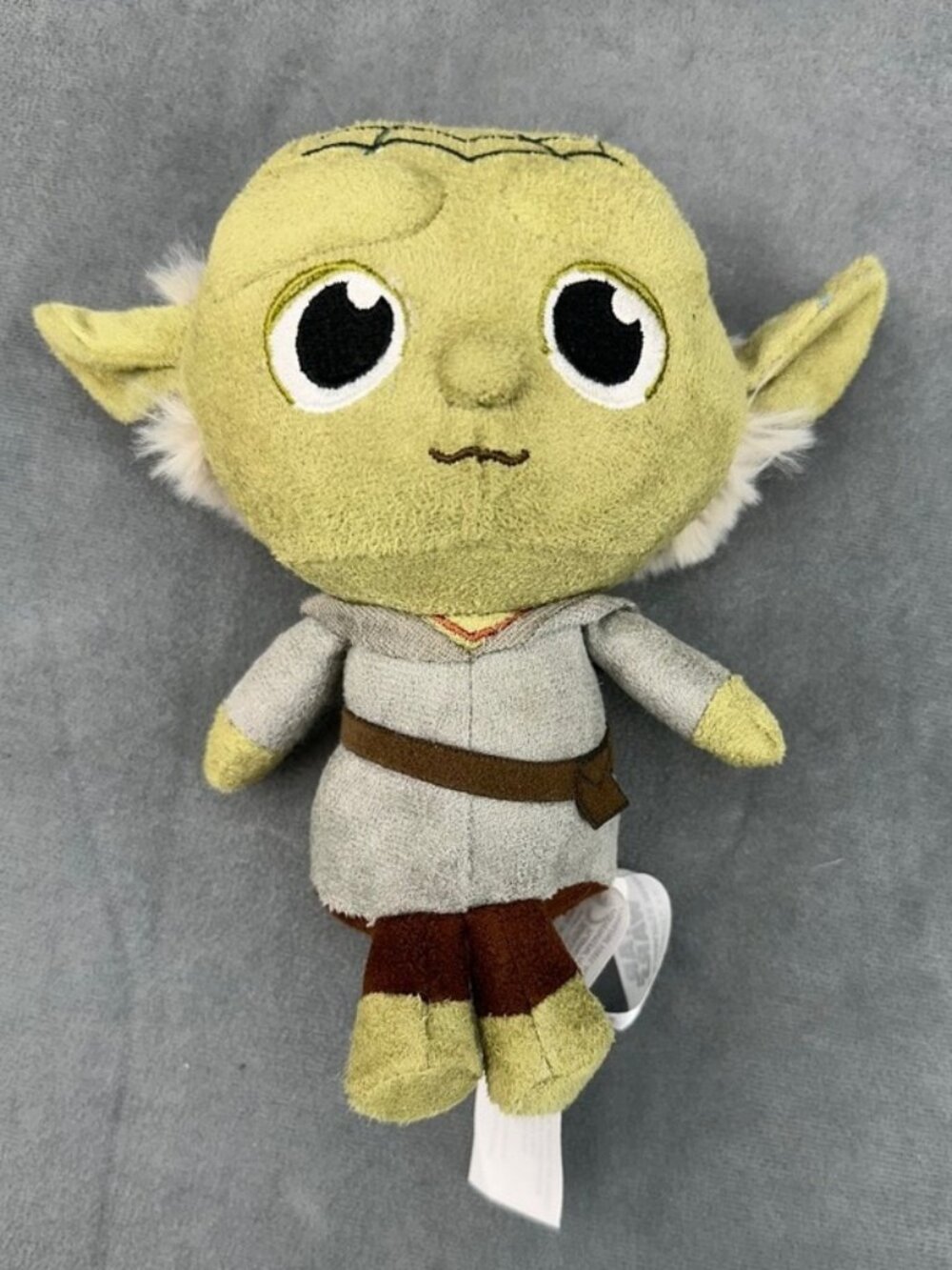 Yoda Plush Stuffed Toy 8 Inch Jedi Master Green Tan Brown Soft Figure